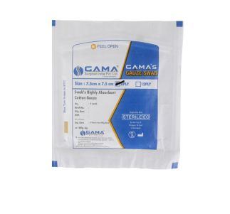 GAMA'S Gauze Swab 7.5x7.5 cm